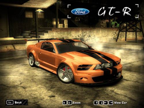Need for speed most wanted Mustang Tuning